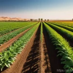 식품 공학에서의 유전공학 응용 - **Prompt: The Dawn of a Genetic Agricultural Revolution.**
    *   **Description:** A vibrant, panor...