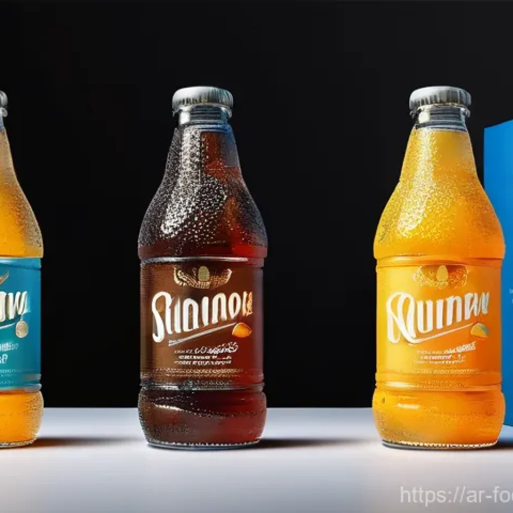 기능성 음료 개발 - Here are three detailed image generation prompts in English, designed to be safe for a 15-year-old a...