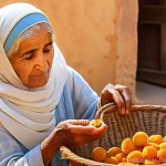 식품공학의 역사 - **Prompt Title: Ancestral Wisdom: Sun-Drying Traditions**
    An intricately detailed image capturin...
