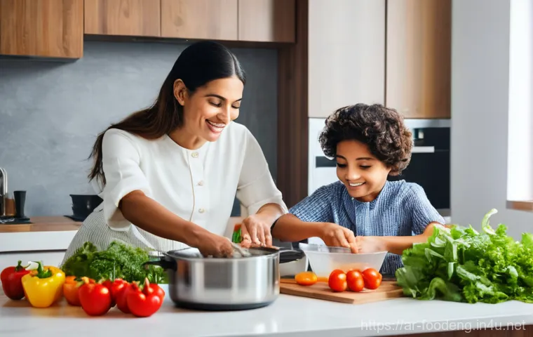 식품 영양성분 분석 - **Prompt 1: A Conscious Shopper Decoding a Food Label**
    A focused, clean shot of a young Arab wo...