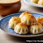 식품의 기계적 물성 측정 - **Prompt 1: Golden Morning Delights - The Essence of Crunch and Softness**
    A vibrant, inviting c...